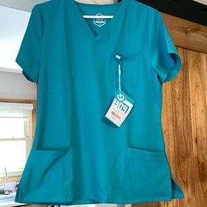 Teal Scrub Set